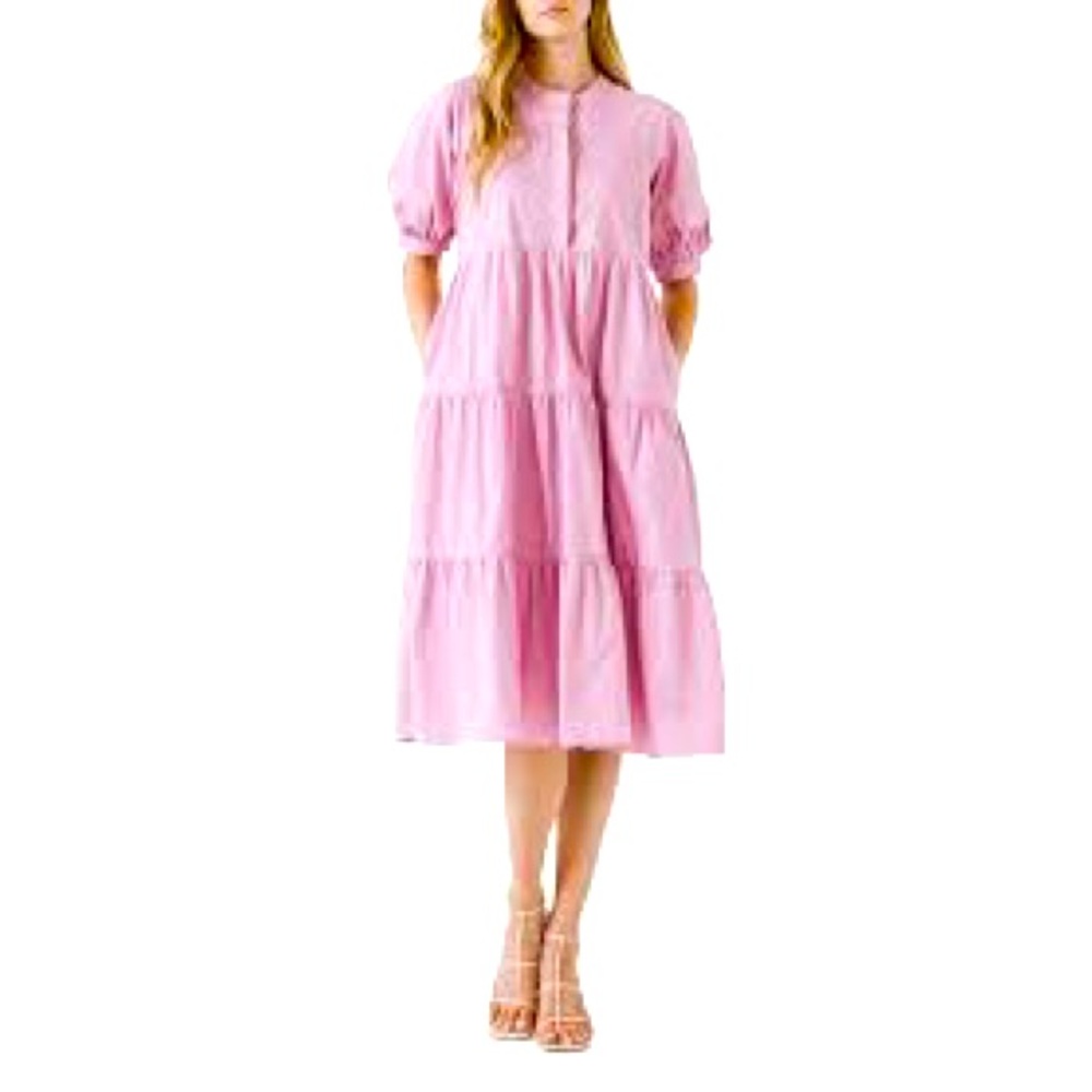 Pretty  Midi Lilac Dress!
